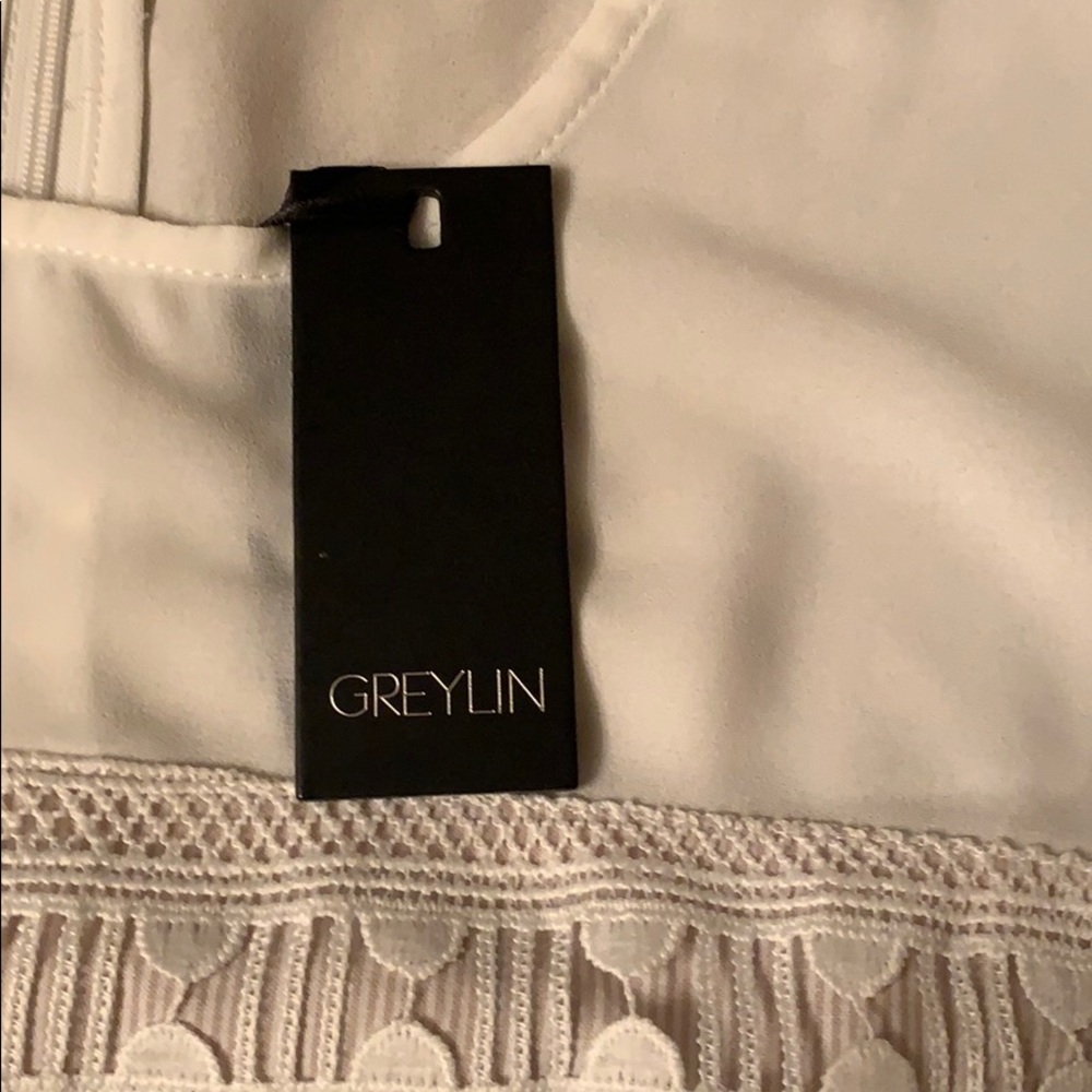 Greylin Crochet Top Sz M NWT Stitch Fix - Picture 3 of 6